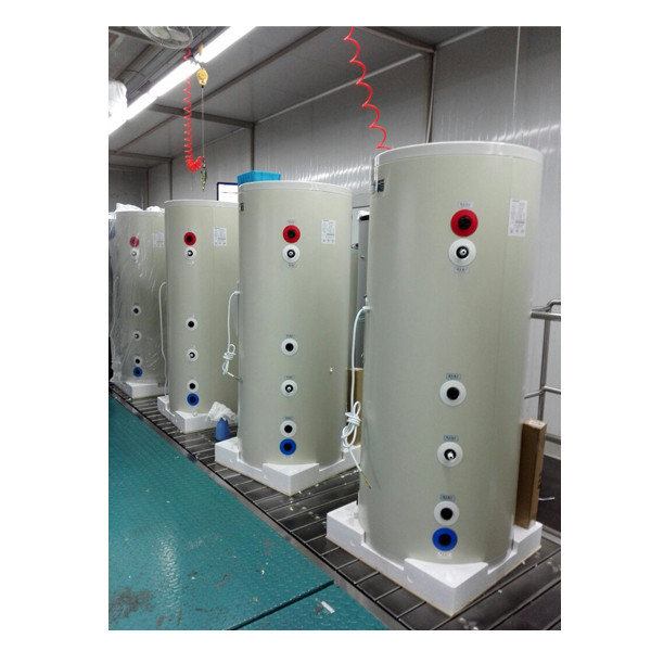 5000 Liter Marine nga adunay Outlet Valve Stainless Steel Material Electric Heating Hot Water Tank 