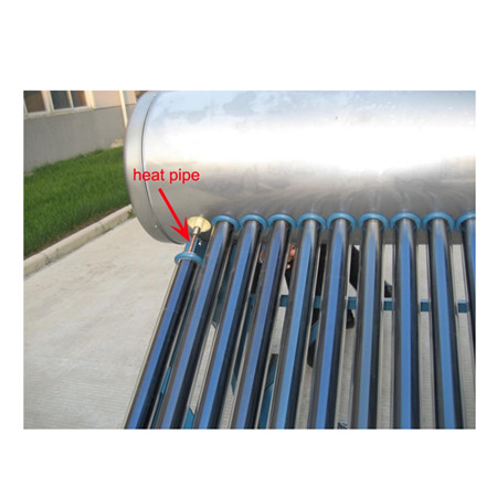 Pressurized Non Pressure Solar Hot Water Heater Solar Pipe Solar Geyser Solar Vacuum Tubes Mga Solar Collector nga Proyekto nga adunay Solar Keymark En12976
