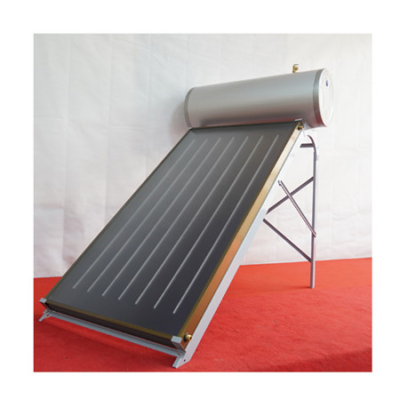 Gibulag ang Pressurized Vacuum Tube Solar Water Heater nga adunay Solar Keymark