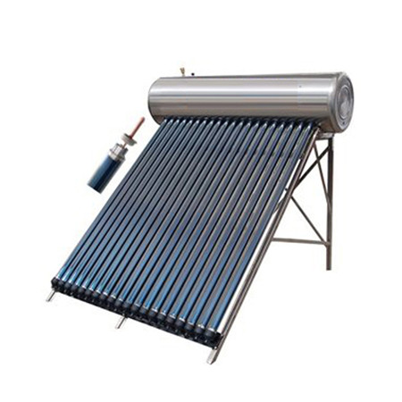 Pressurized Drain-Back Vacuum Tube Heat Pipe Solar Collector 30 nga tubo nga adunay SRCC Keymark