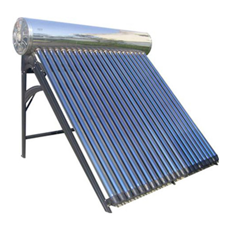 Ang Heater sa Solar nga Solar Mga Panel sa kainit Pagpamatuod sa Tangke sa Tubig