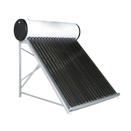 Bag-ong Type Non Pressure Evacuated Tube Chinese Hot Water Solar Heater