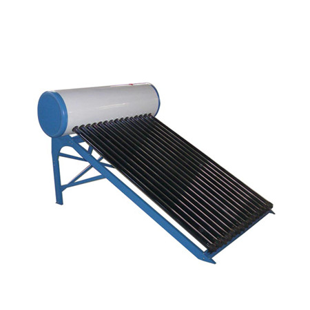 Non Pressure Rooftop Mounted Evacuated Tube Solar Hot Water Heater